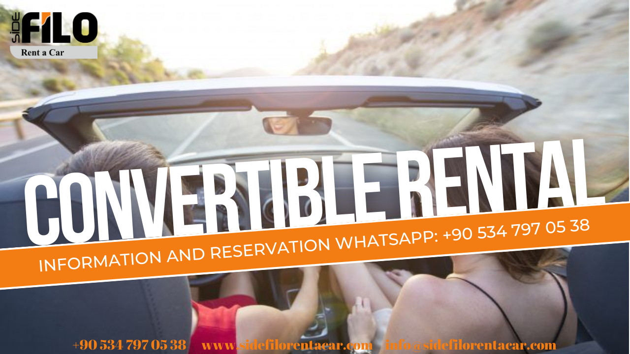 Antalya Convertible Car Hire