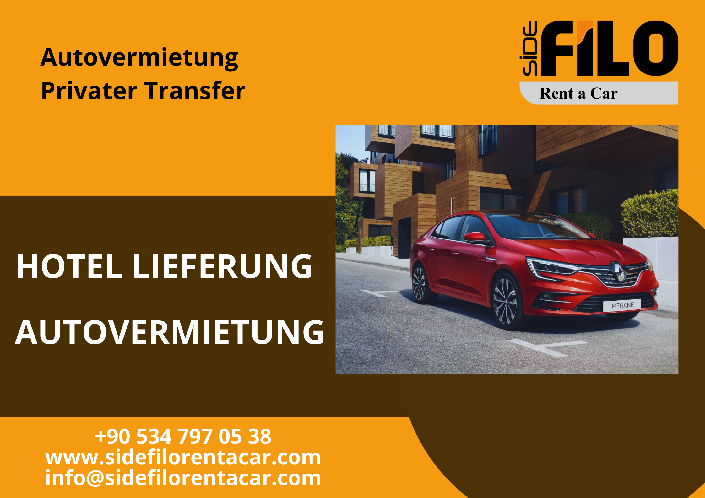 Autovermietung in Side